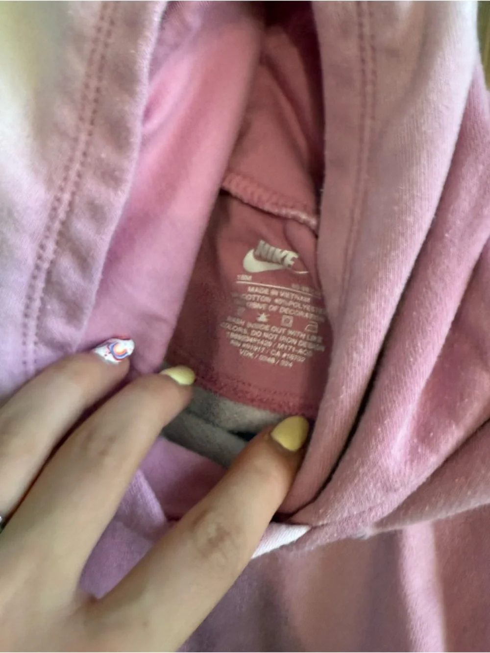 SOLD Baby girl Nike hoodie and pants set - Picture 3 of 4